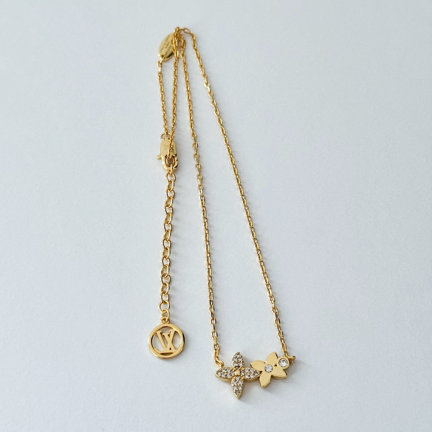 L gold necklace - MARO JEWELRY