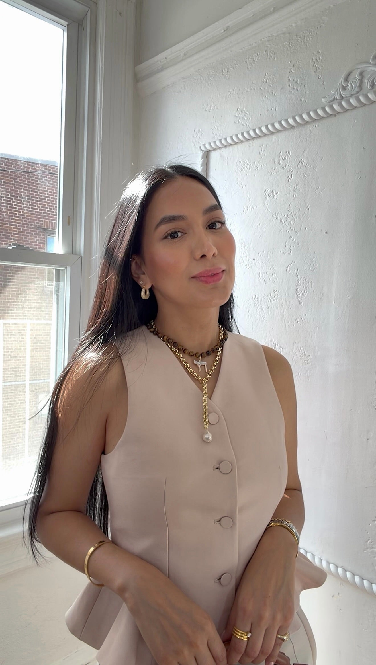 The Tiger's Eye Chai Necklace