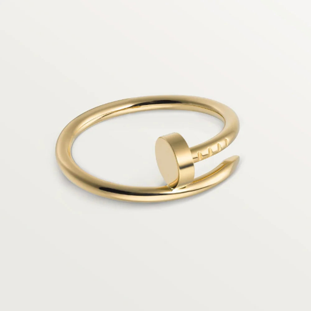 Nail Gold Ring - MARO JEWELRY
