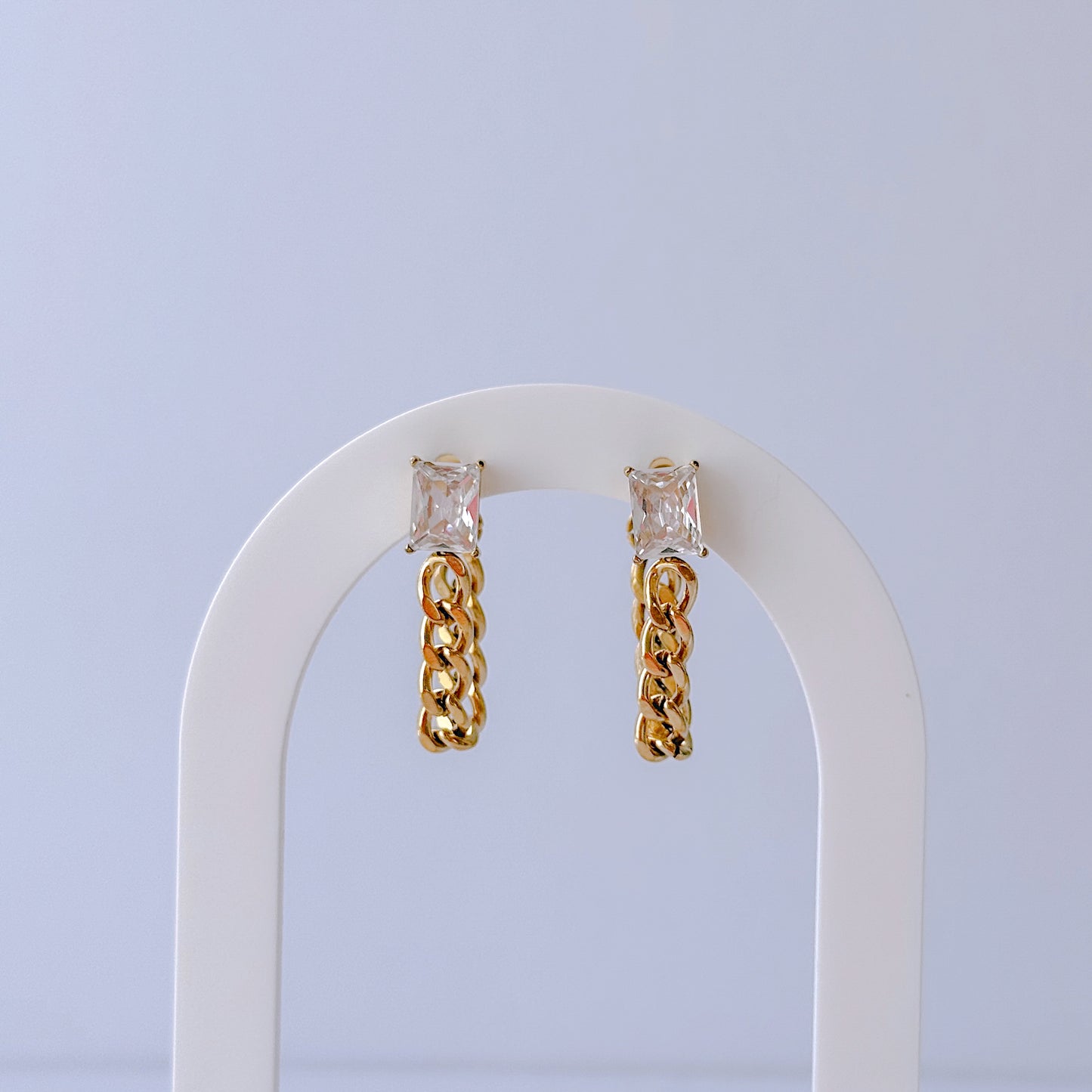 Zircon earring - MARO JEWELRY