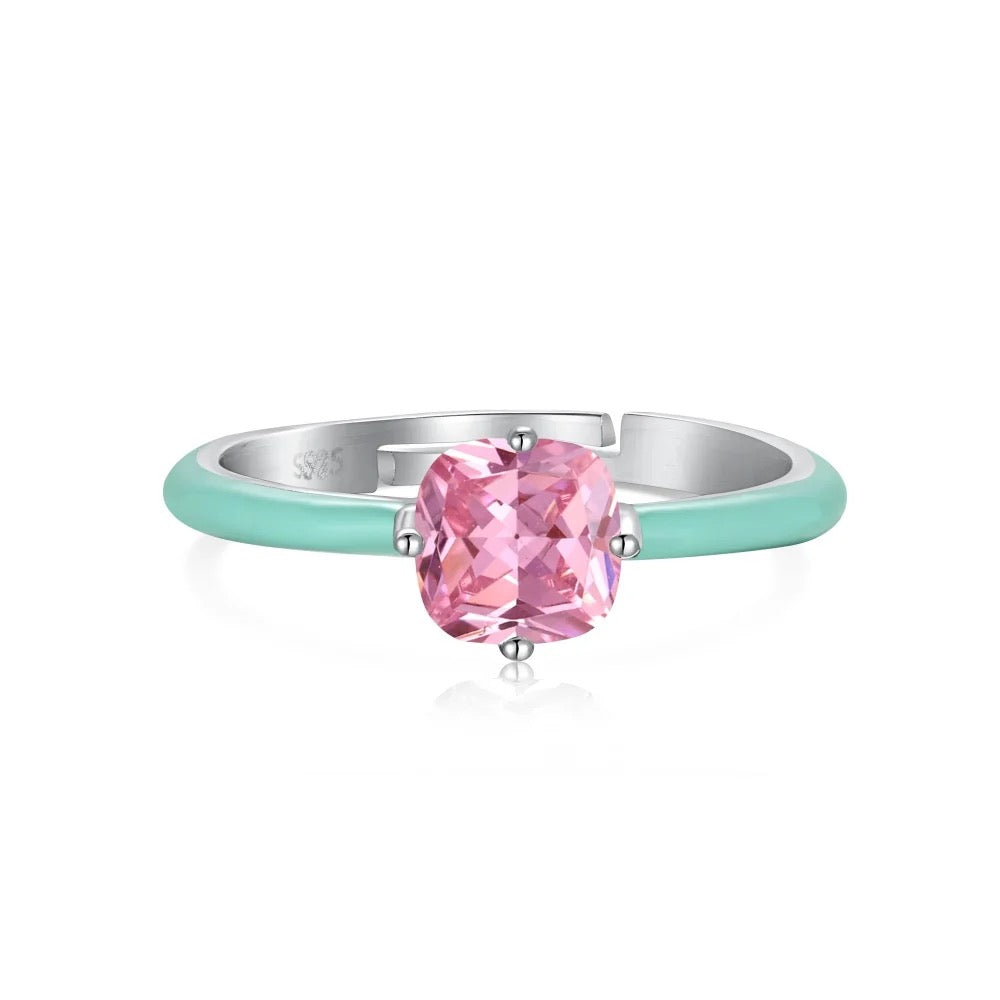 Pink Zircon RING - MARO JEWELRY