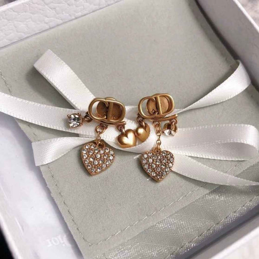 D Charms Earrings by MARO, alternate product view
