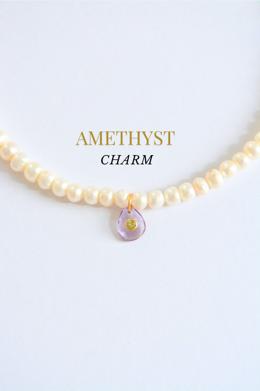 AMETHYST PEARL NECKLACE