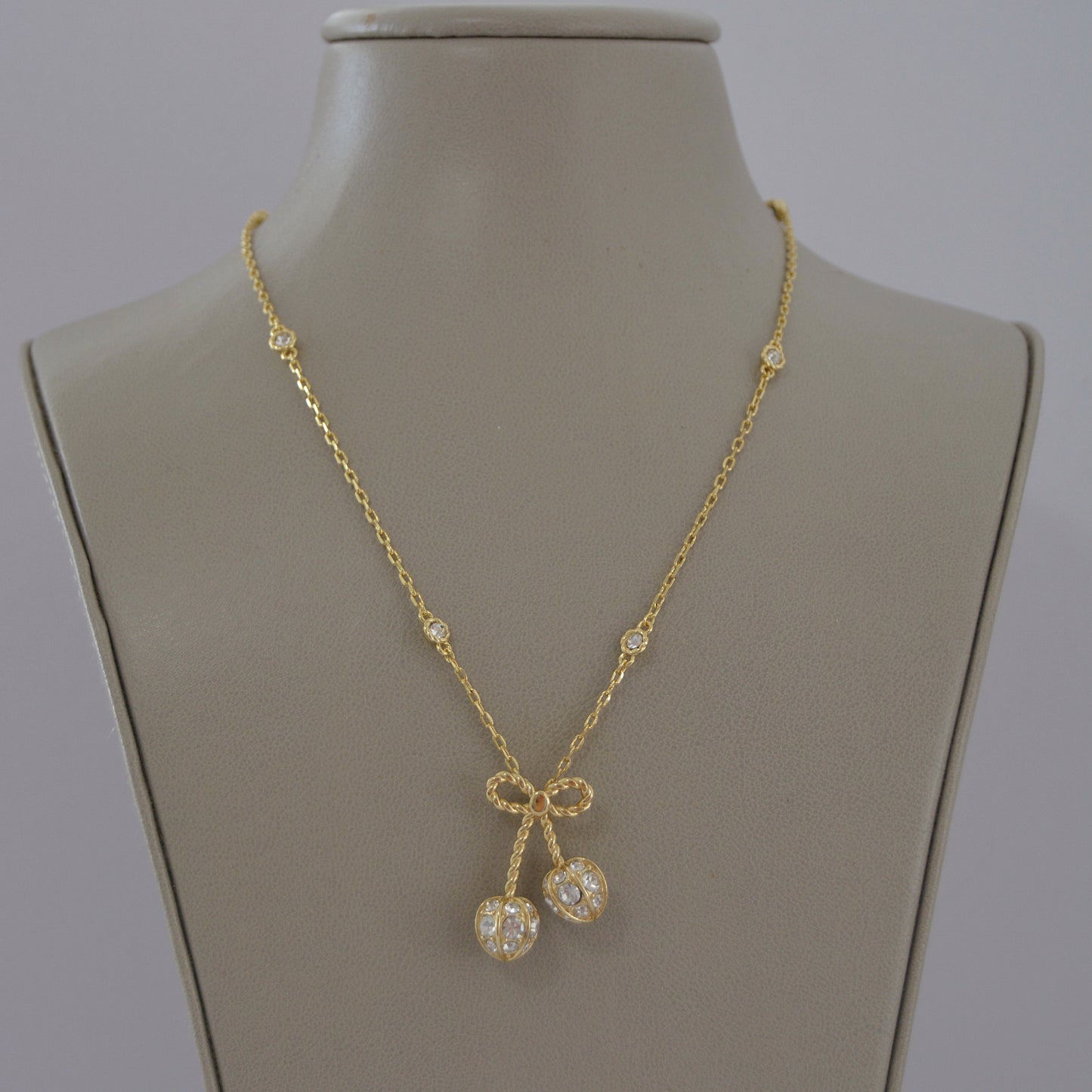 Cherry Gold Necklace - MARO JEWELRY