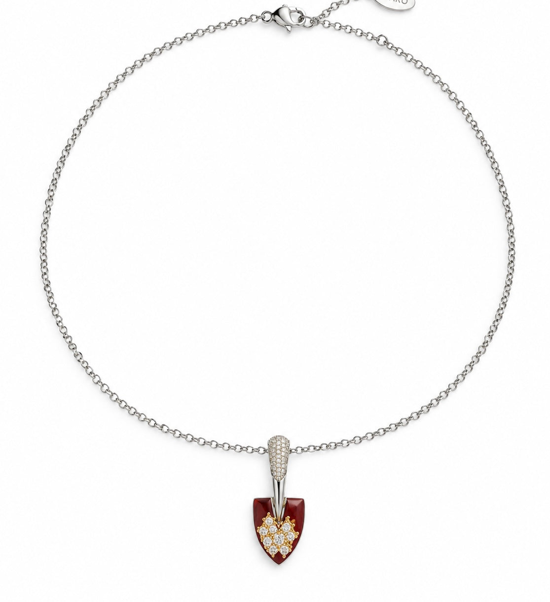 Amour Pavé Necklace