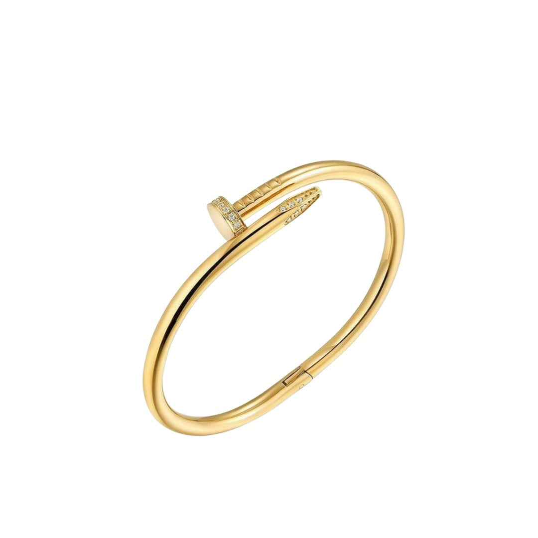 Nail Diamond Bracelet