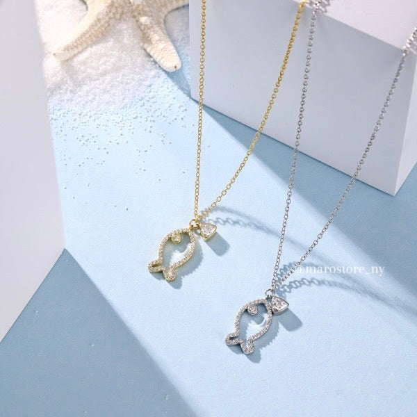 Ocean necklace - MARO JEWELRY