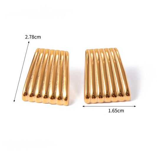 Vertical Stripe earring - MARO JEWELRY