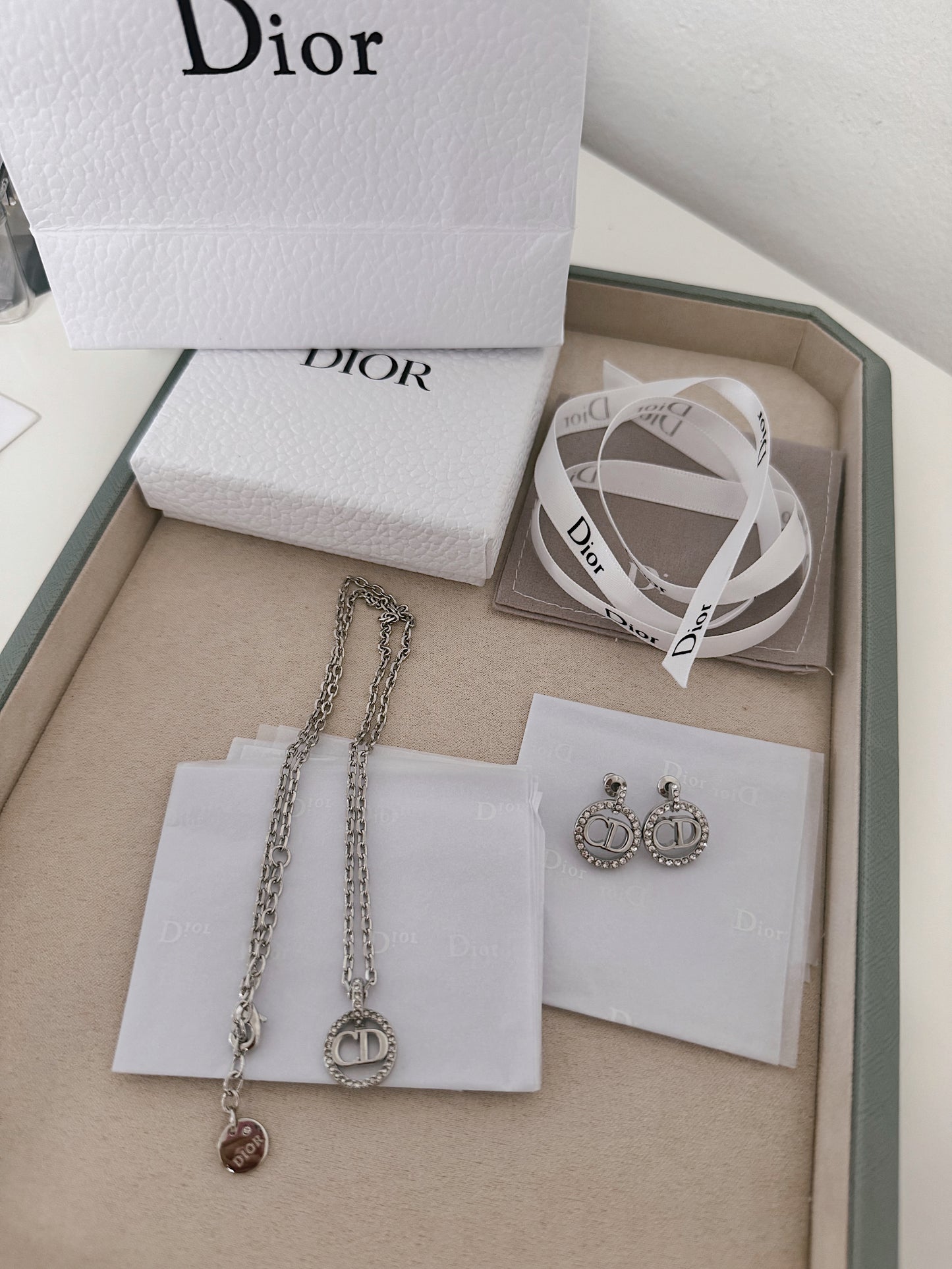 SET SILVER DIOR