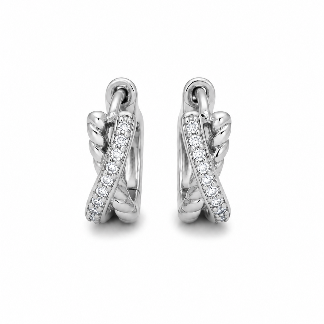 Mini Silver Hoops