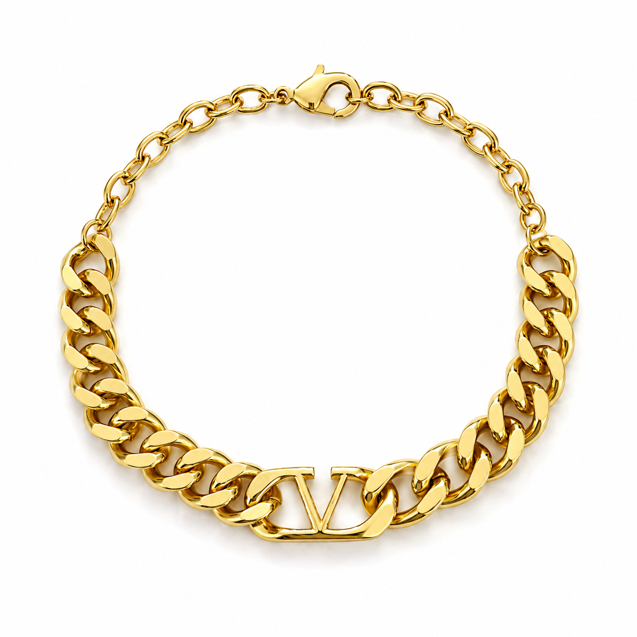V Gold Bracelet