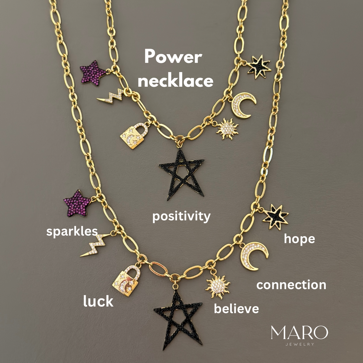 Power necklace - MARO JEWELRY