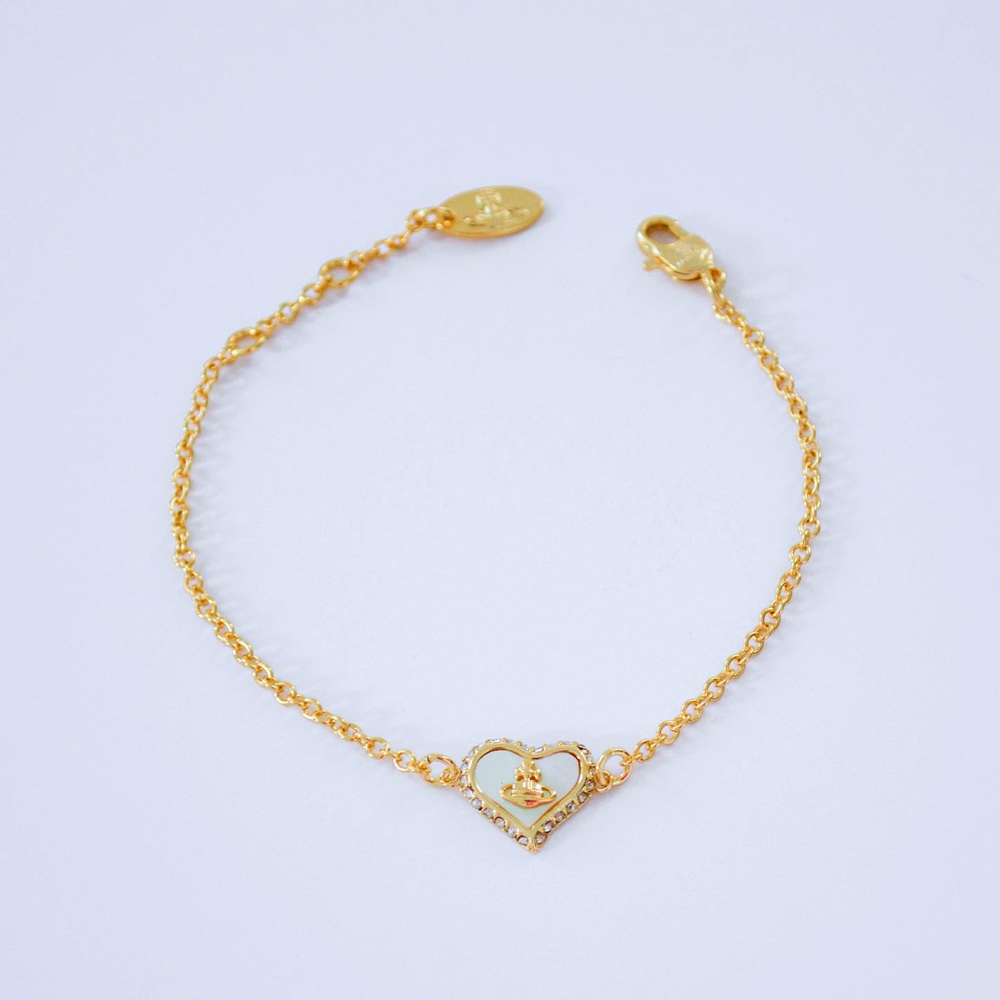 Pulsera de oro en V