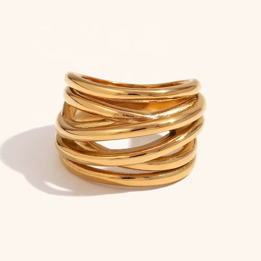 Irregular ring - MARO JEWELRY