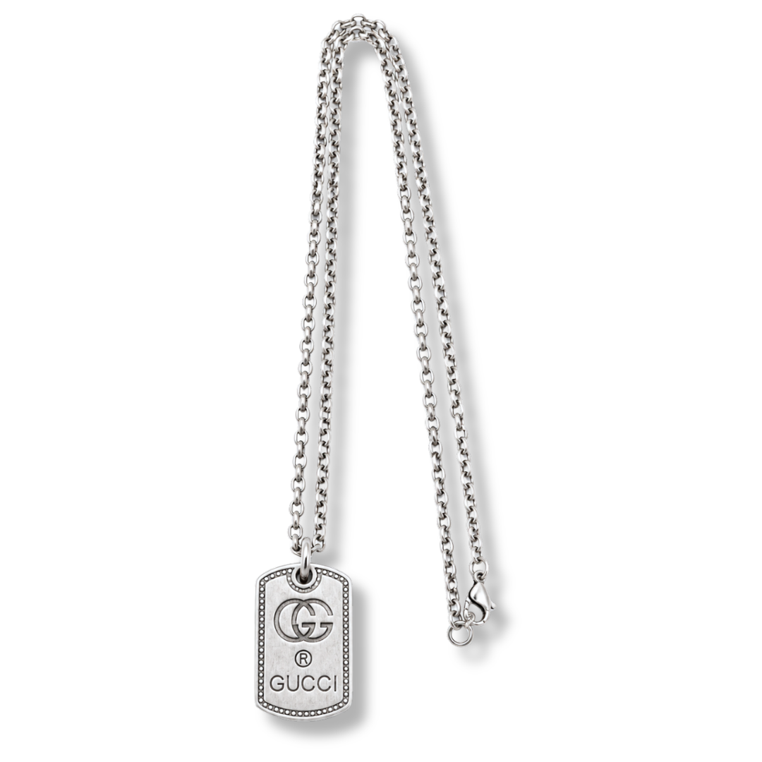 Tag Pendant Necklace