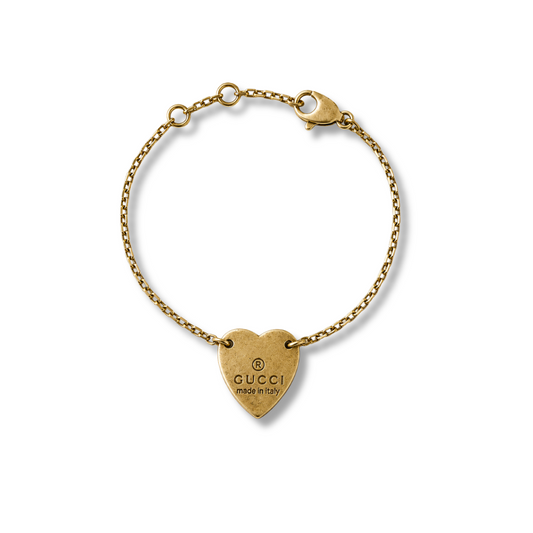 Heart Tag Bracelet in silver by MARO Jewelry