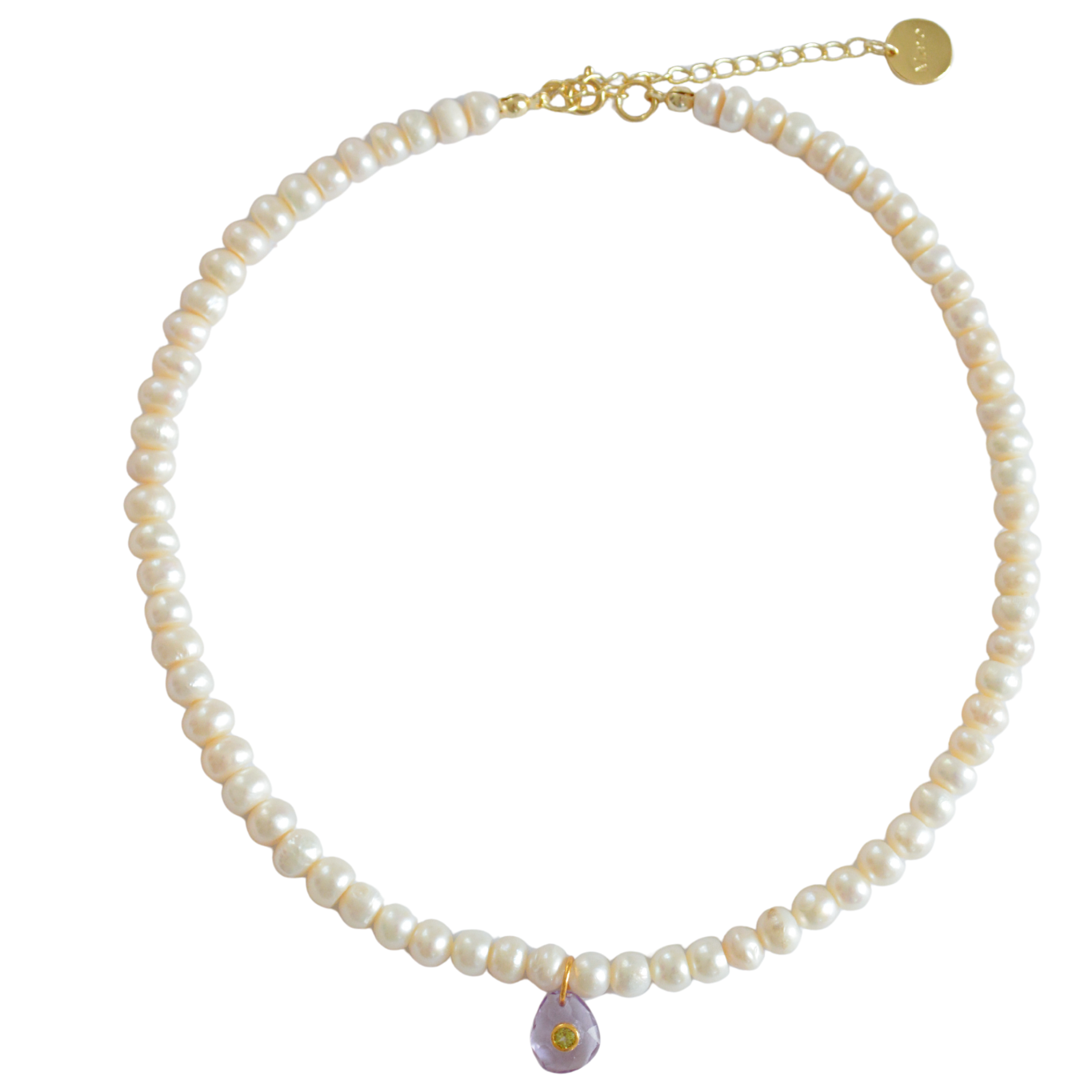 AMETHYST PEARL NECKLACE