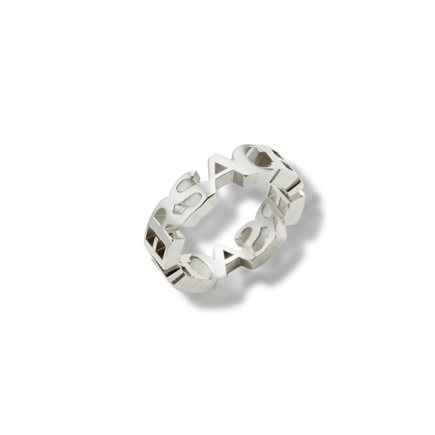 V Silver Ring - MARO JEWELRY