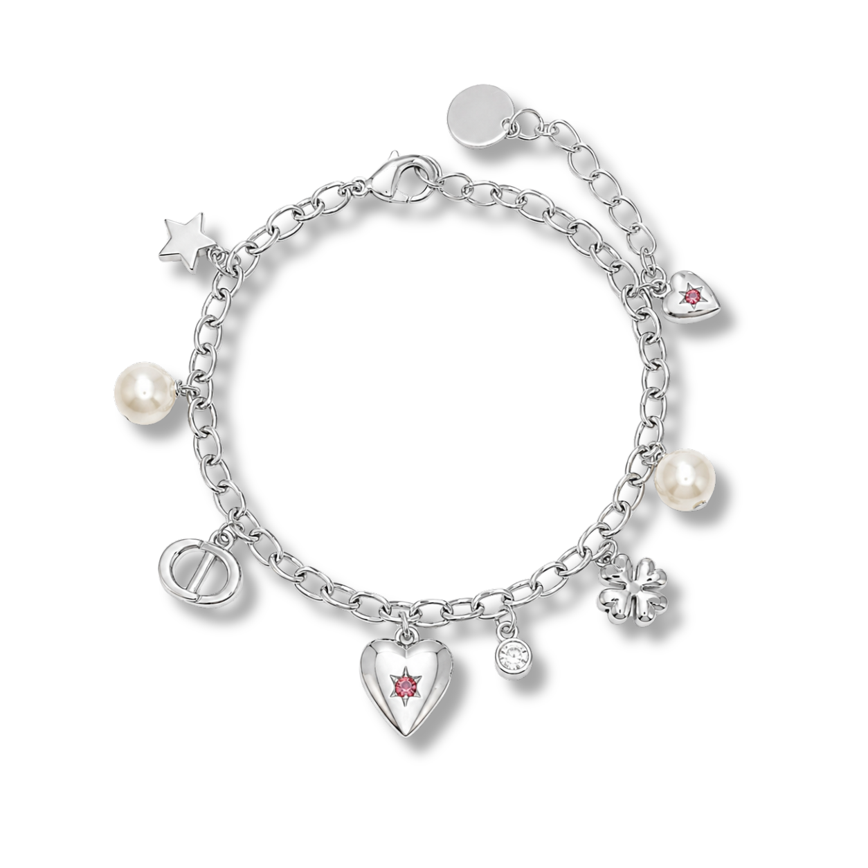 HEART & PEARL BRACELET