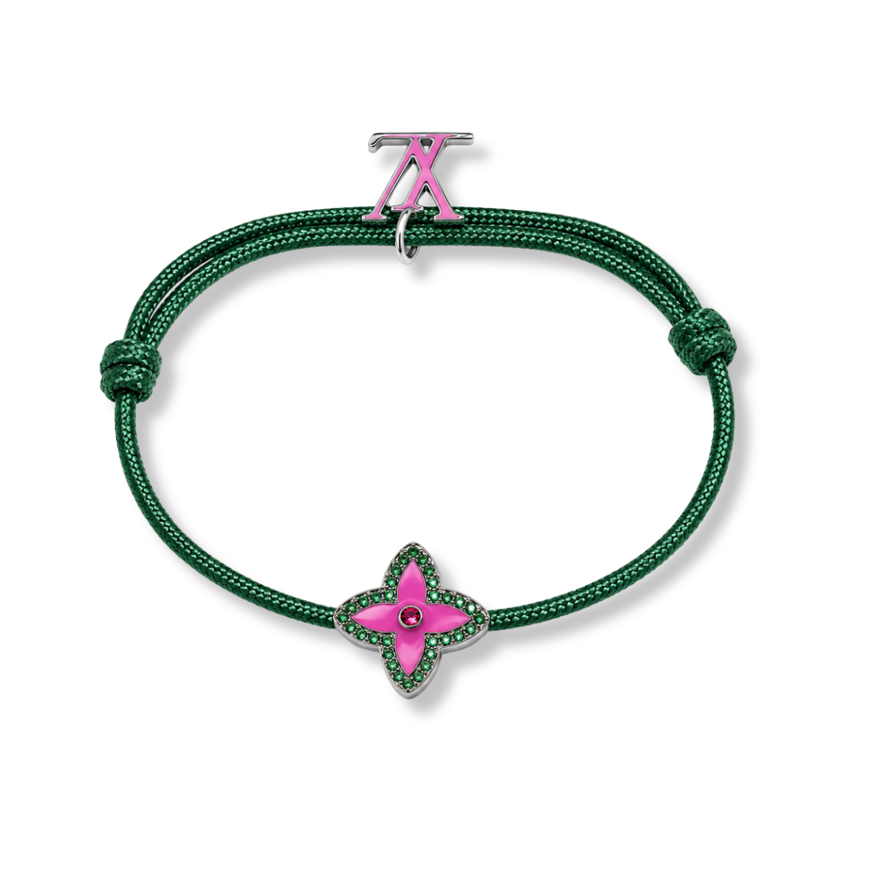 Monogram Flower Bracelet