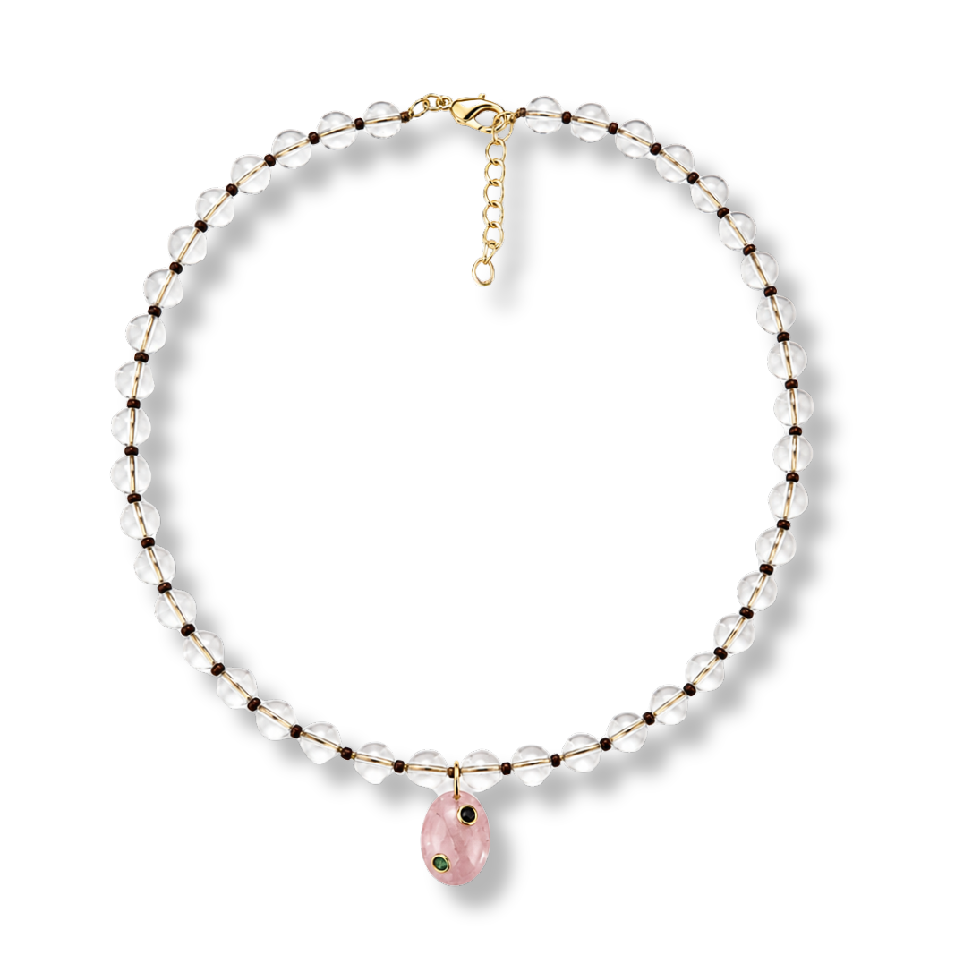 ROSE QUARTZ NECKLACE
