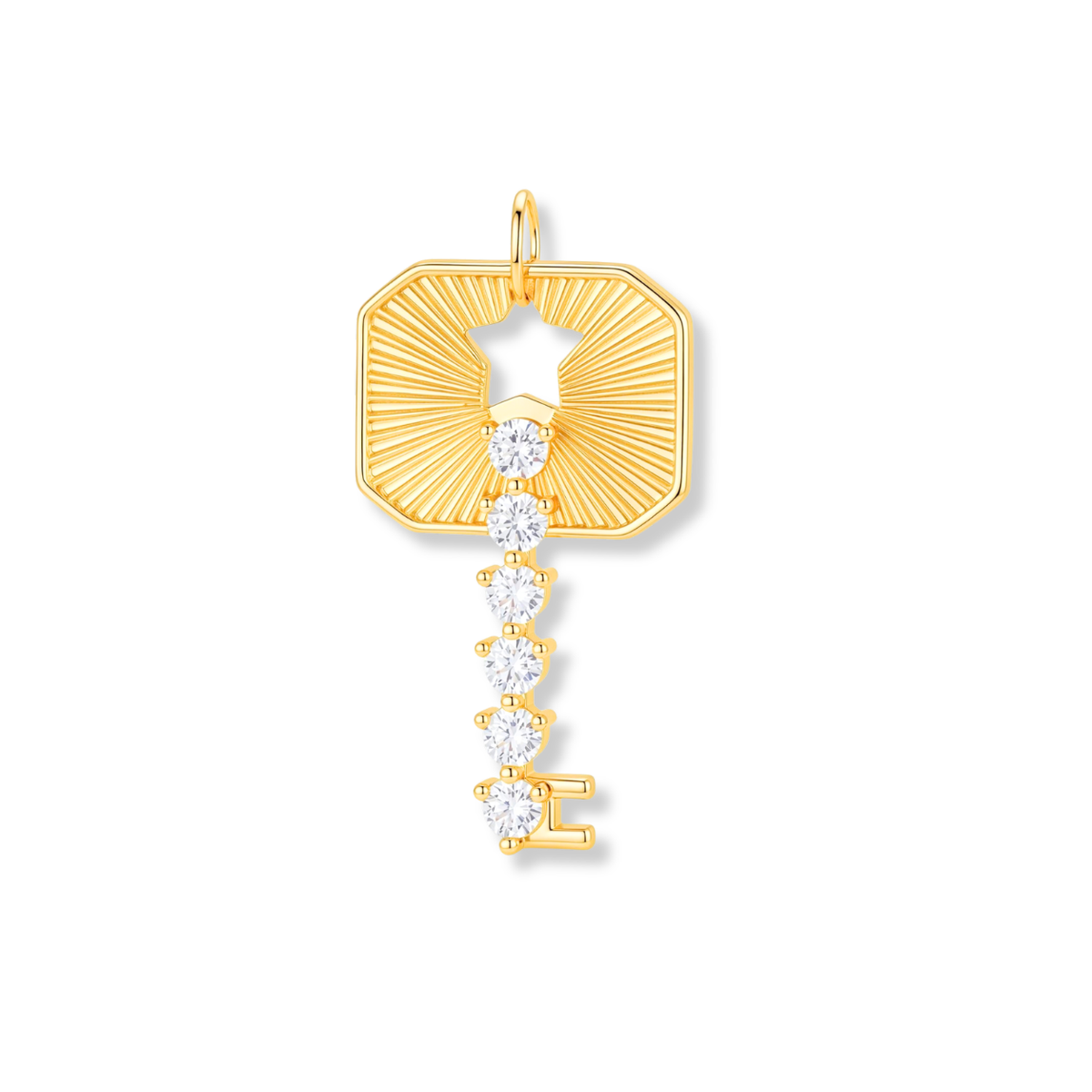 The Golden Key Charm