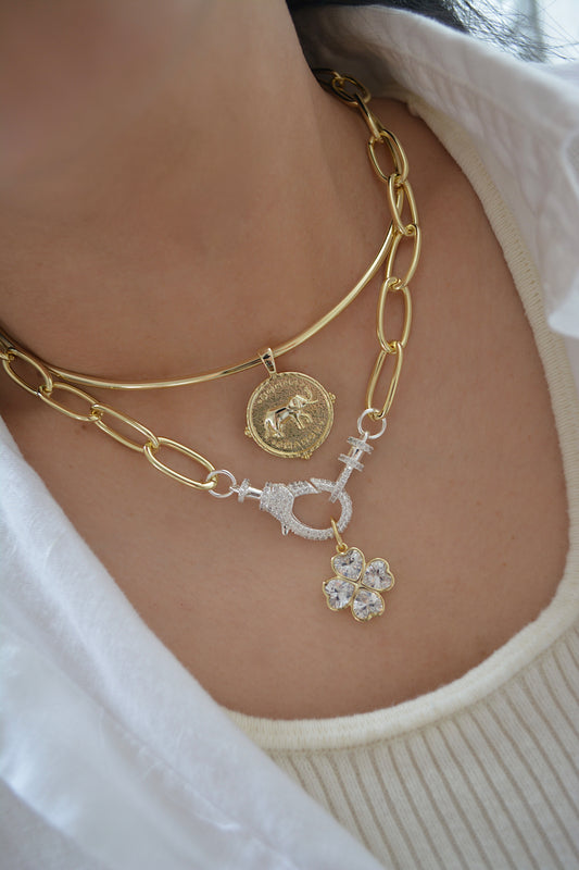 Always Forward Charm by MARO Jewelry