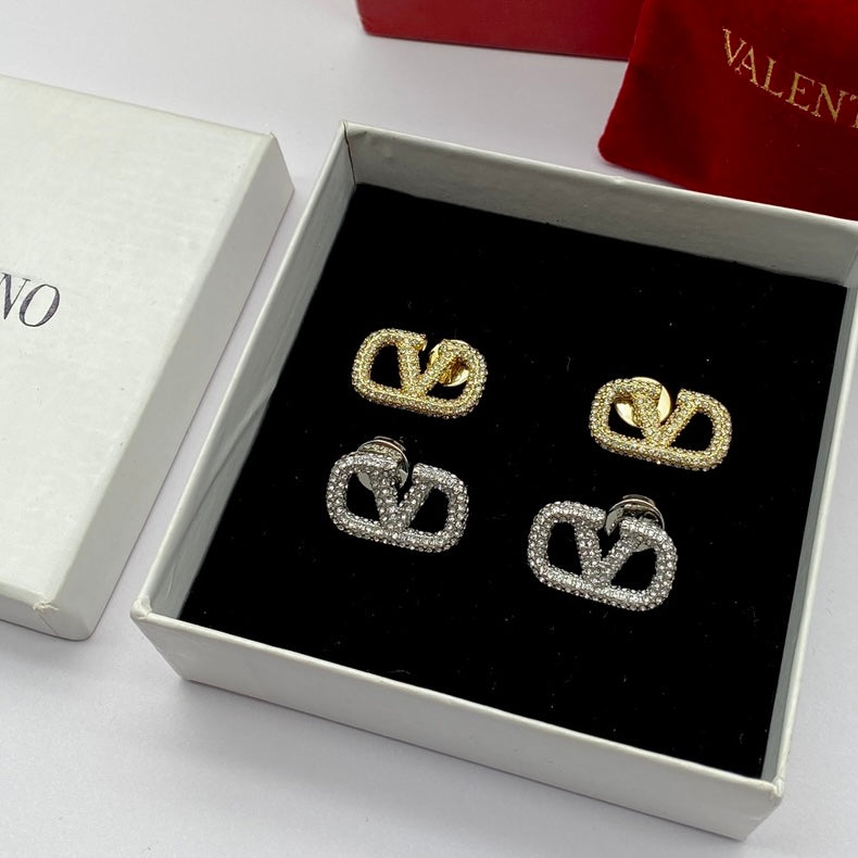 FULL CRYSTAL EARRING - MARO JEWELRY