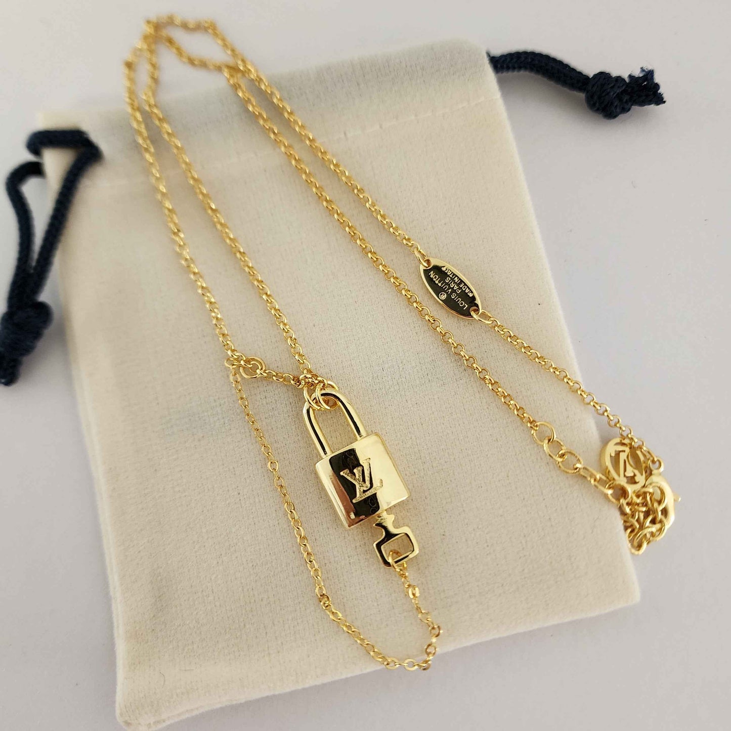 Mini Lock Necklace
