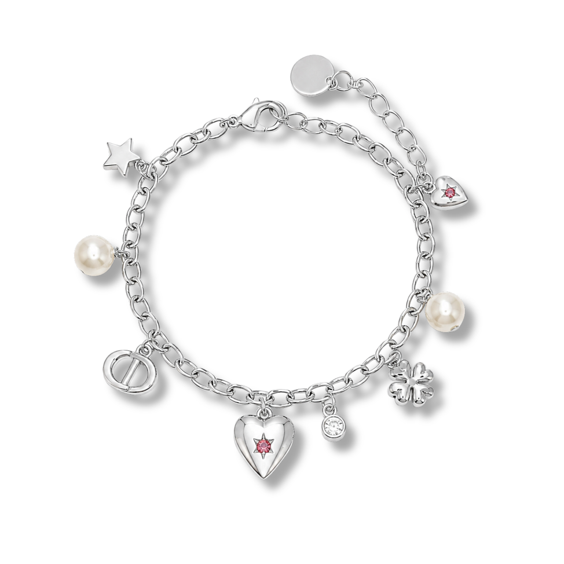 Heart & Pearl Bracelet by MARO Studio NY