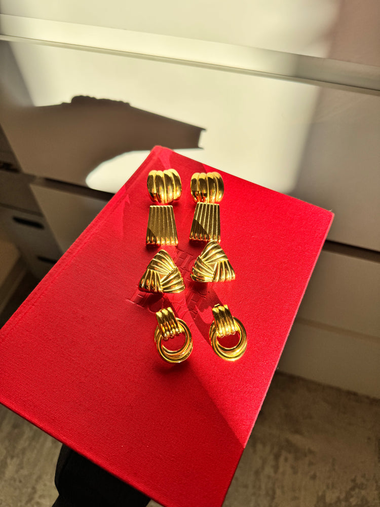 Chunky earrings - MARO JEWELRY
