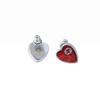 G Heart Earring by MARO, heart-detail earring for women