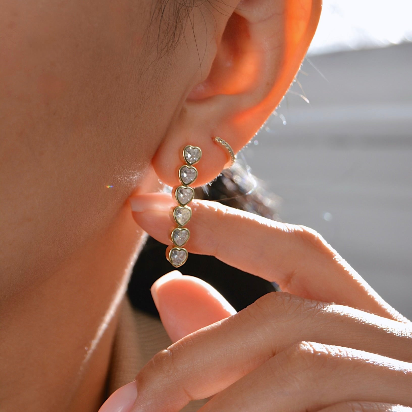 Lover Line Earrings - MARO JEWELRY