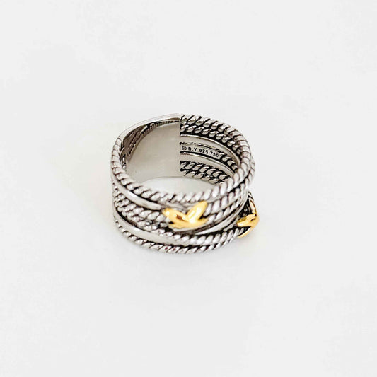 DY Silver Ring by MARO, alternate product view