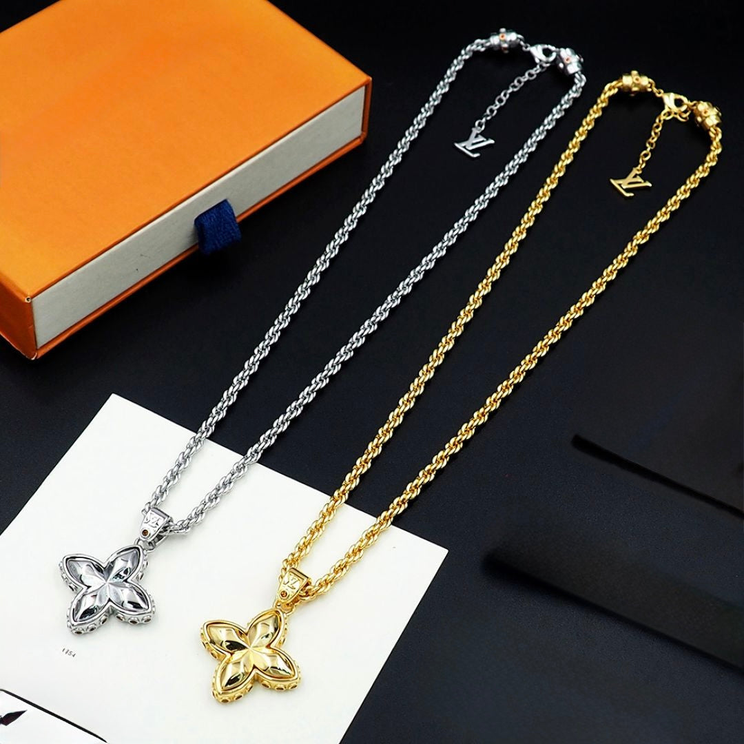 Blossom Gold Necklace - MARO JEWELRY