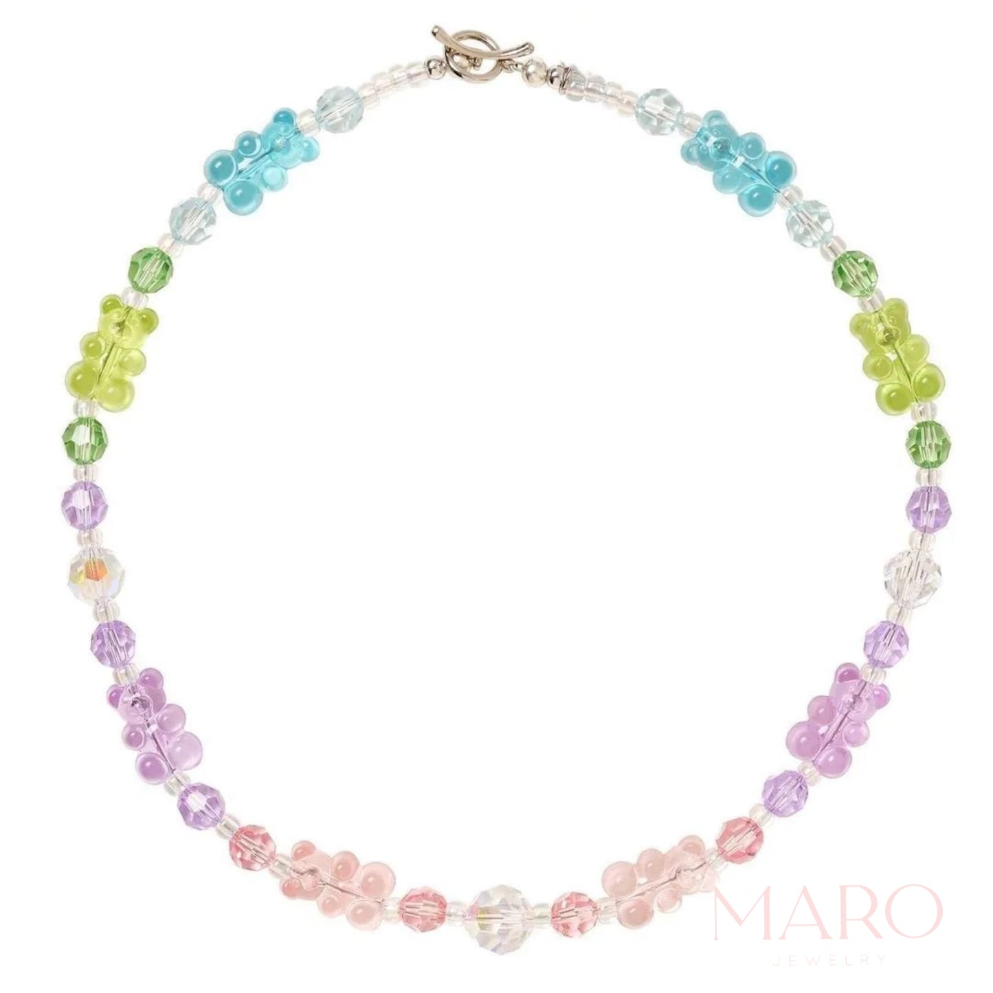 Gummy bear necklace - MARO JEWELRY