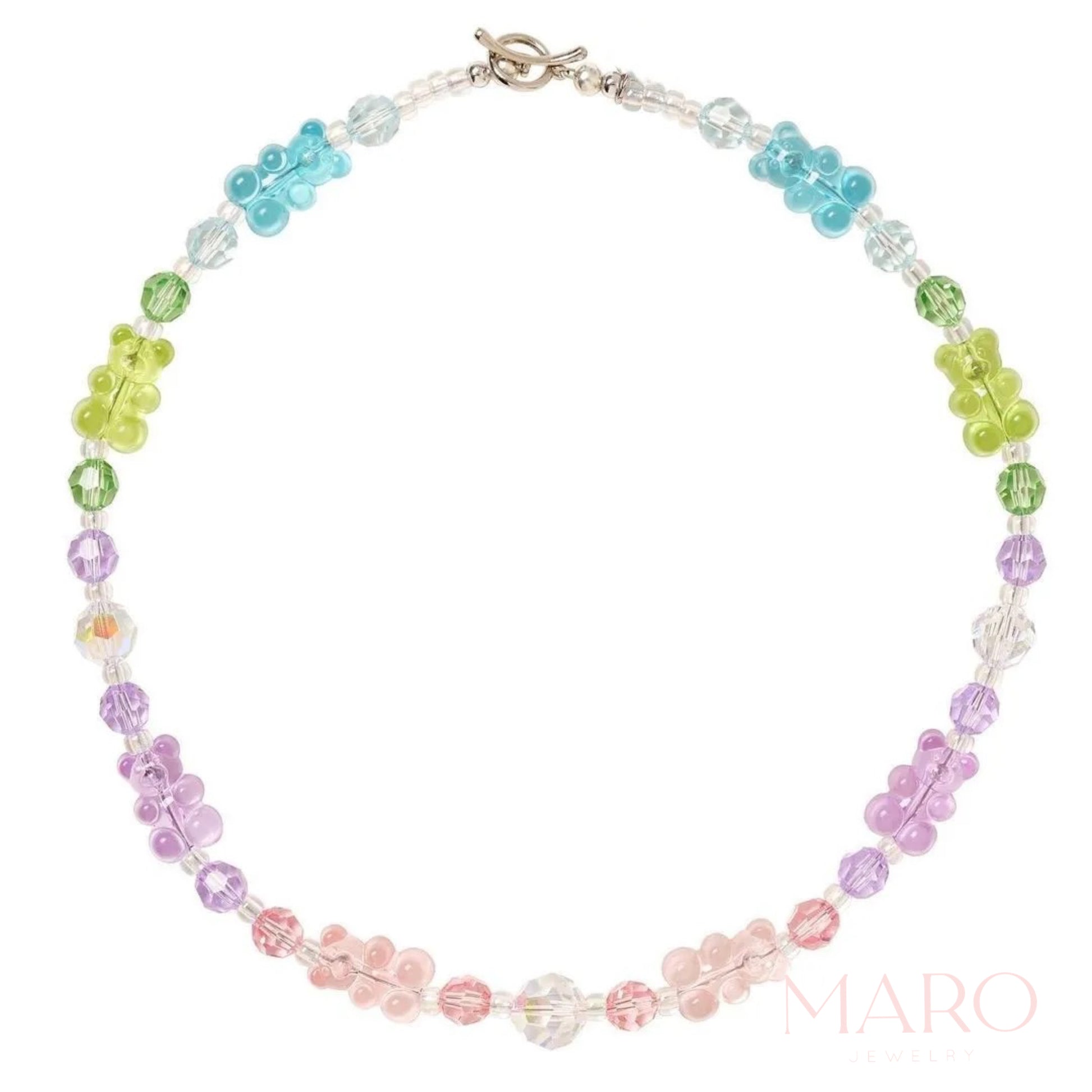 Gummy bear necklace - MARO JEWELRY