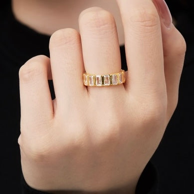 ETERNITY GOLD RING - MARO JEWELRY