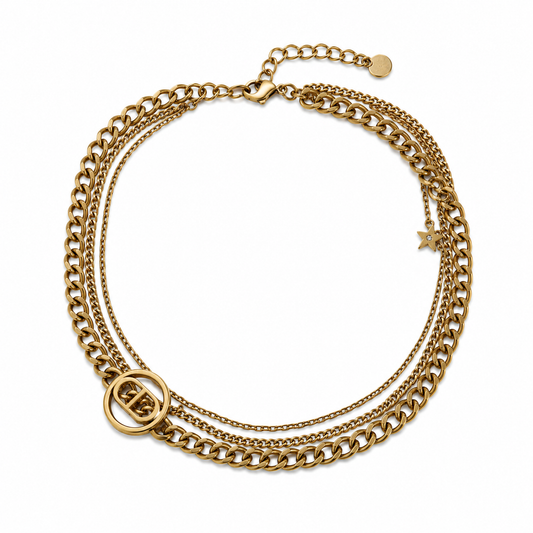CD Vintage Necklace by MARO, vintage-inspired necklace for women