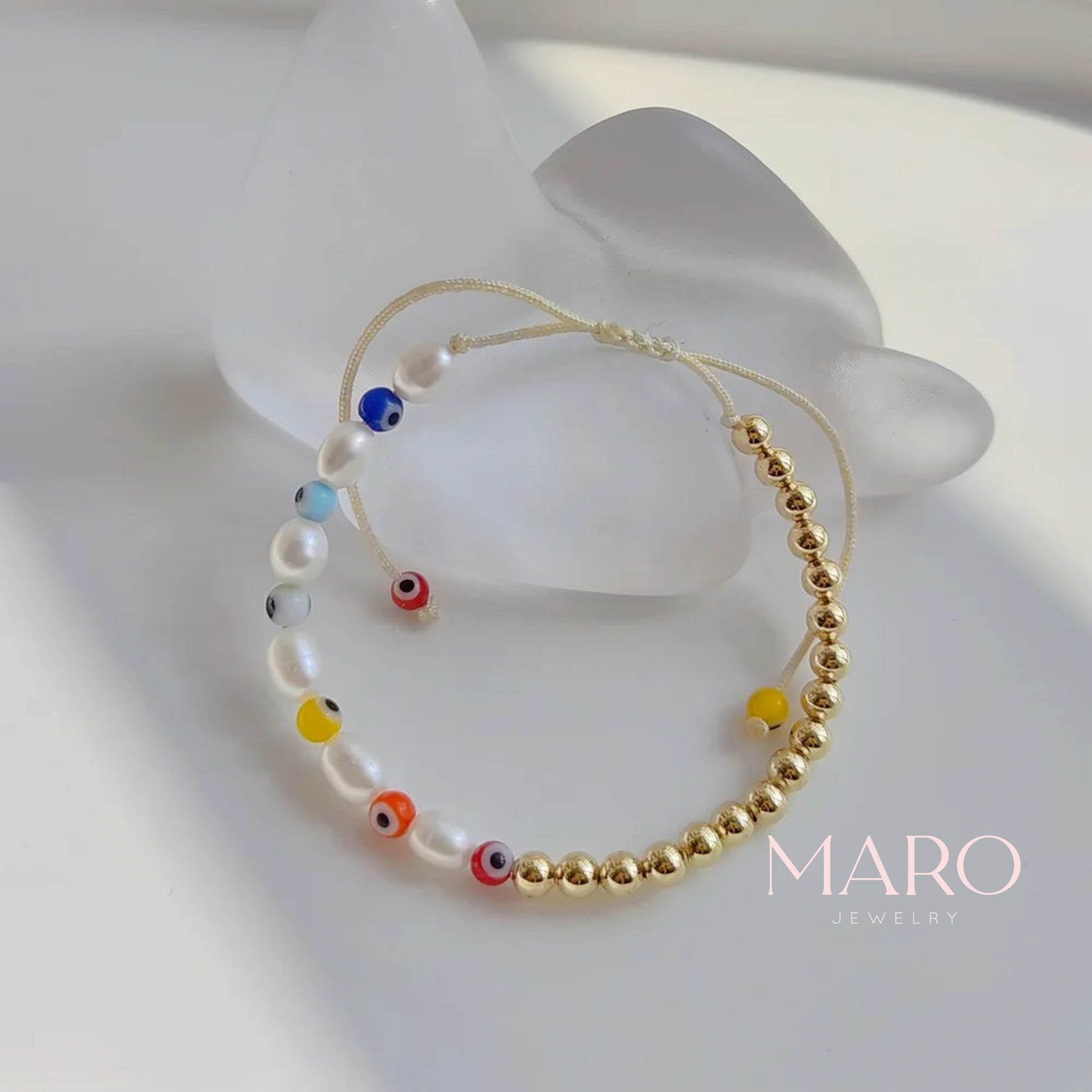Turkish evil eye bracelet - MARO JEWELRY