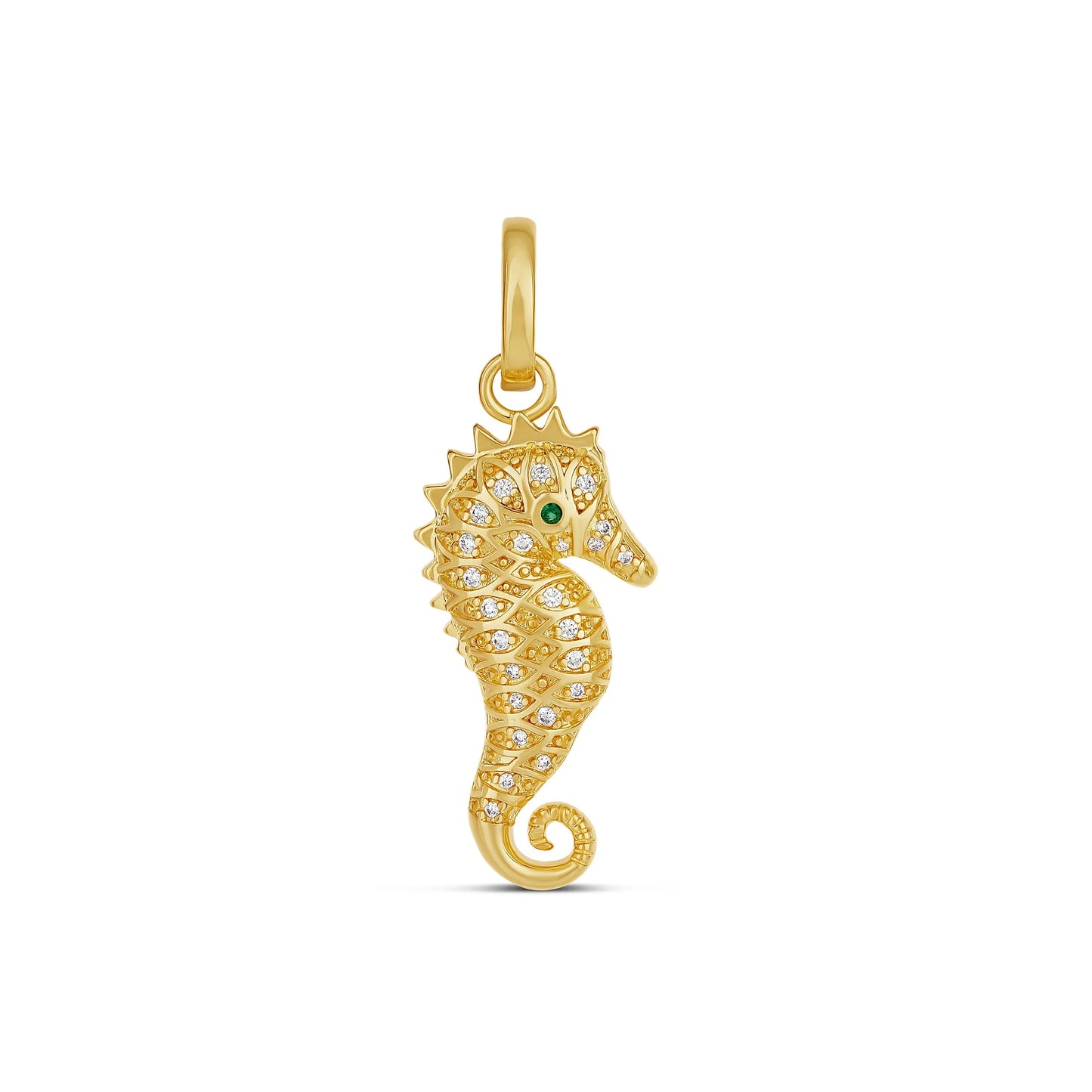 GOLDEN SEAHORSE CHARM