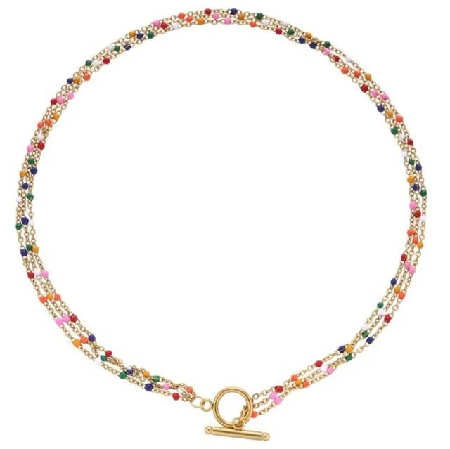 Colorful Necklace - MARO JEWELRY