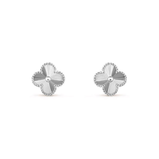 Vca pin Silver earring - MARO JEWELRY