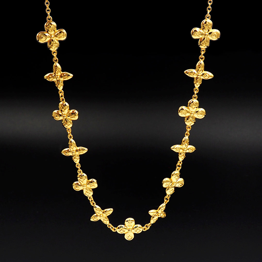 Blossom Gold Necklace - MARO JEWELRY