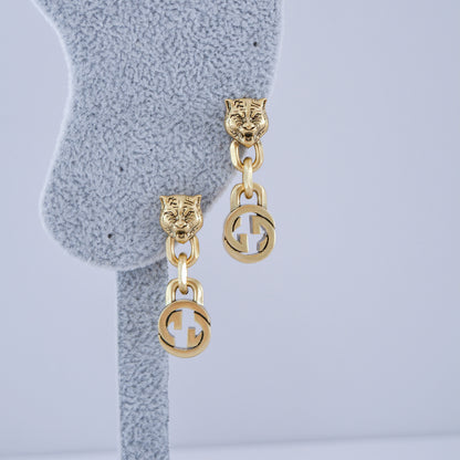 G Gold Earring by MARO, gold-tone earring for women