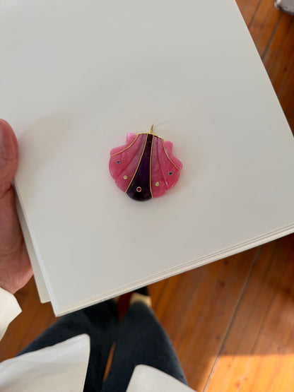 The Luxe Gemstone Charm