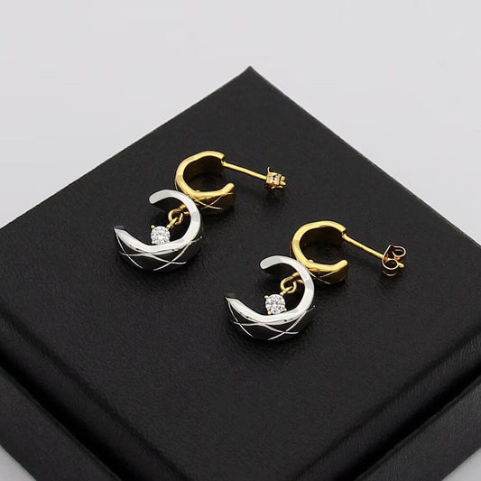C Earring product detail by MARO Jewelry