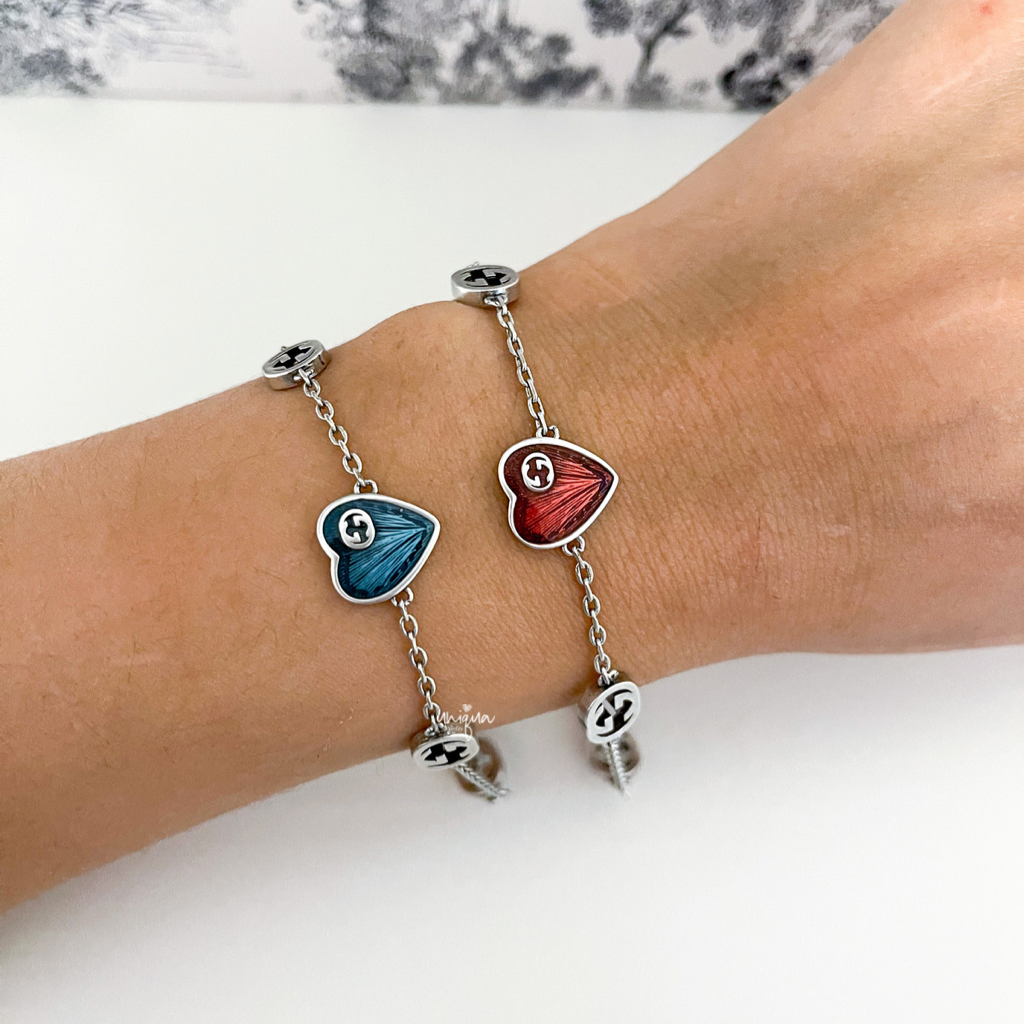 PETIT HEART SILVER BRACELET - MARO JEWELRY
