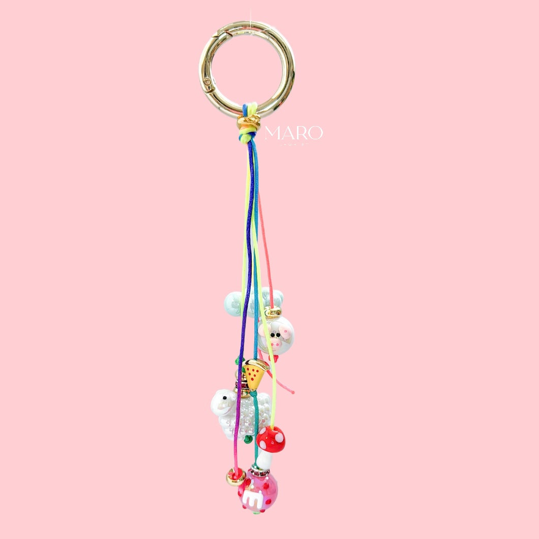 Bag Charm 🍄☁️🐷 - MARO JEWELRY
