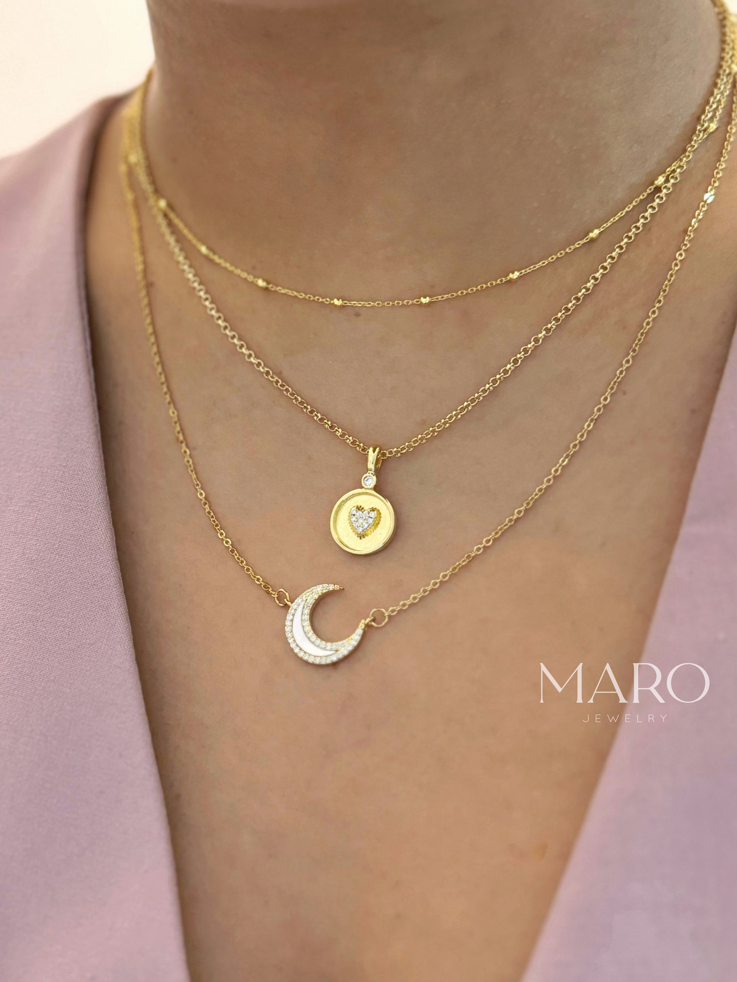 CAMI GOLD NECKLACE - MARO JEWELRY